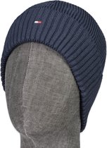 Tommy Hilfiger Caps-Muts Blauw  - Maat One size - Heren - Herfst/Winter Collectie - Katoen;cashemere