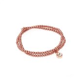 Biba glasparel armbandjes rosé roze