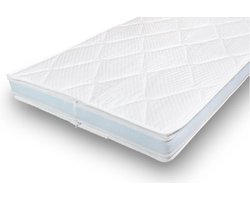 Topdekmatras XXL - Topper 200x190 - 12 cm dik - Tencel hoes - Visco Nasa Traagschuim - Tencel tijk - 12cm dik - Orthopedisch
