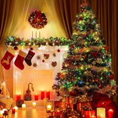 EINFEBEN - Kerstboomverlichting met ring - Voor binnen èn buiten - Zeer eenvoudig te installeren - LED-boomjas - Fairy Lights met 9 slingers 280 LED's - IP44 waterdicht lichtnet - voor 120-28