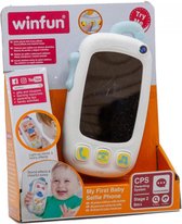 Telefoon voor Baby - Winfun Selfie Speelgoedtelefoon - Met Spiegel, Licht en Geluid