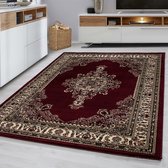 Rood Tapijt Klassiek Vloerkleed - 300x400cm- Modern - Woonkamer - Salon - Slaapkamer - Eetkamer