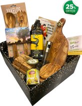 Giftbox - geschenkdoos - Cadeaudoos - Biologische extra vierge olijfolie fles