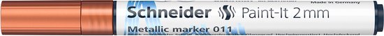 Schneider metallic marker Paint-It 011, 2mm, koper metallic
