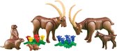 Playmobil steenbokken en marmotten