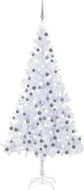 Huis en Tuin Depot Kunstkerstboom Met Led'S En Kerstballen 910 Takken 210 Cm