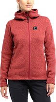 Haglöfs - Swook Hood Women - Red cardigan ladies-M