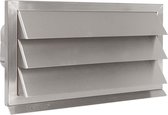 Nedco buitenrooster Eco+ 290x150 mm - RVS
