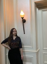 Gala/avond jurk | Gelegenheidsjurken | Pailletten top | Velvet onderrok | Feestjurken voor elke gelegenheid |