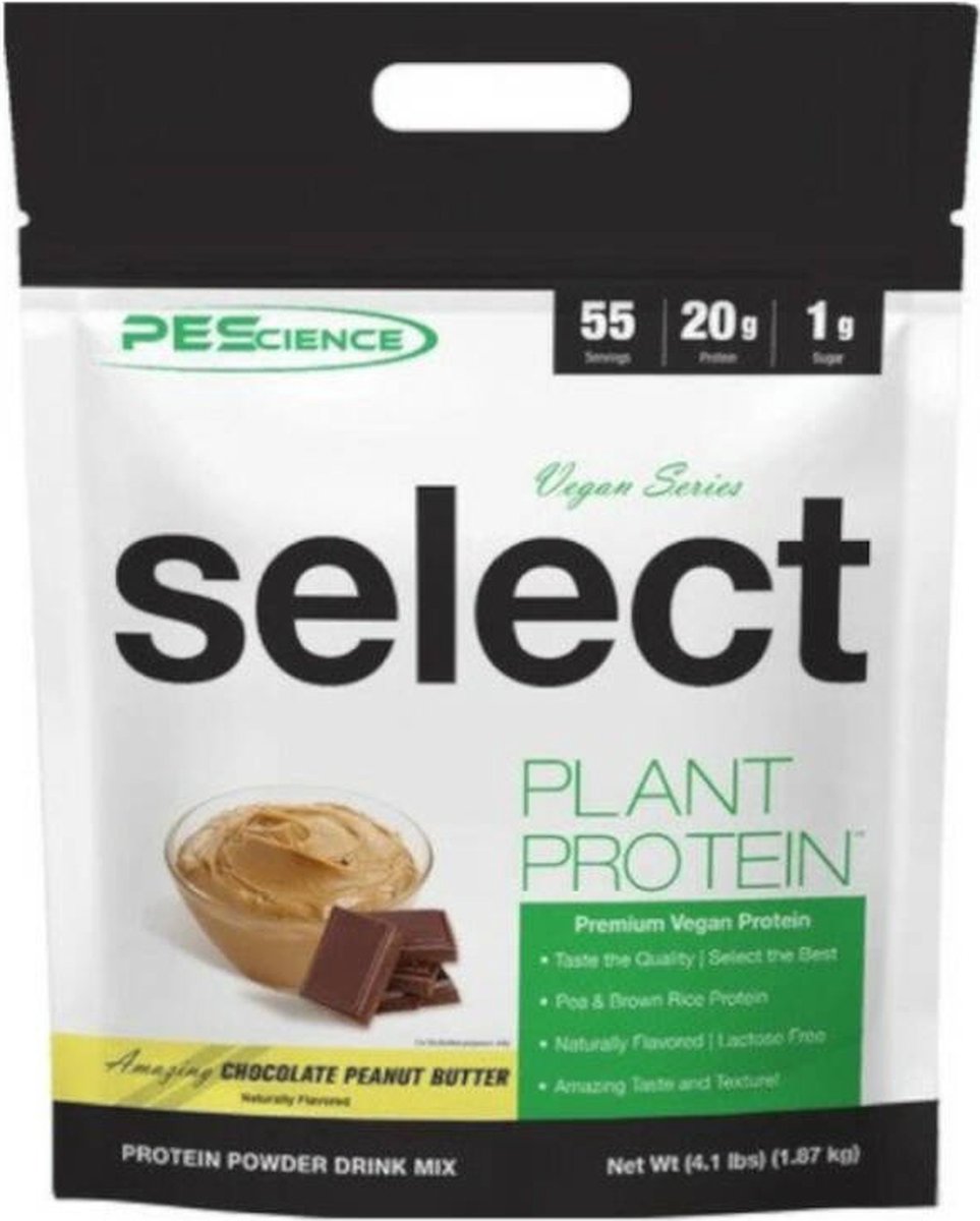 PEScience Select Vegan Protein 55 doseringen — Chocolate Bliss