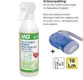 HG eco toiletruimte reiniger - 1 stuks +Knijpkat/Zaklamp