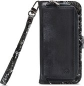 Apple iPhone 6/6s Plus Hoesje - Mobilize - Gelly Zipper Serie - Kunstlederen Bookcase / 2in1 Case - Black Snake - Hoesje Geschikt Voor Apple iPhone 6/6s Plus