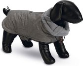 Designed by Lotte Forio - Manteau pour chien - Grijs - XL - longueur dos 44 cm