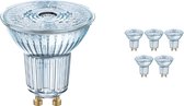 Voordeelpak 10x Osram Parathom GU10 PAR16 5.5W 930 36D | Dimbaar - Warm Wit - Beste Kleurweergave - Vervangt 50W