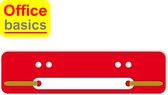 Snelhechtstrip Office Basics - PP - 25 stuks - rood