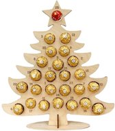 Interesting Living Kerst Adventskalender 2021 - Houten Kerstboom Adventskalender 2021 - Adventskalender - Perfect voor Kerst