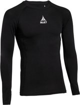Select Shirt LS - thermoshirts - zwart - maat L
