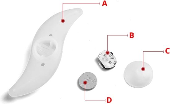 spaakverlichting Spaak wiel Led verlichting - groen - Fiets wiel verlichting kinderen SET PRIJS 2 stuks fietslamp spaakwielverlichting sinterklaascadeau schoencadeau — afbeelding 2