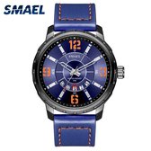 Sportief Casual Shockbestendig horloge | SMAEL 9103A33 | Waterdicht | Stopwatch | Analoog | Shock bestendig | Leger | Timer | Master | Luxueus maar toch niet duur!