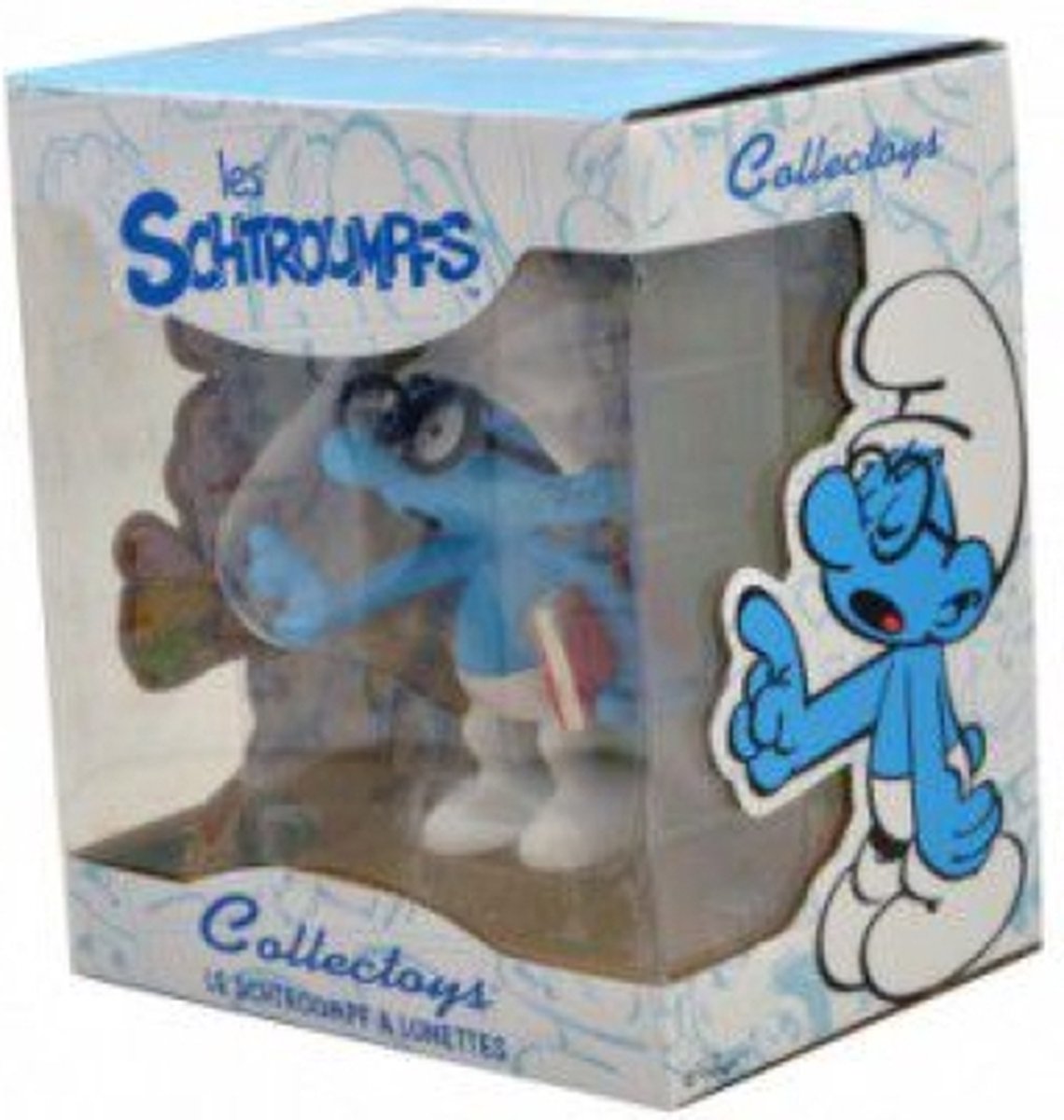 thumbnail: Plastoy The Smurfen Verzamelfiguur Album - Blauw Harsbeeldje
