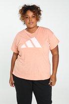 Paprika Dames T-shirt met logo van Adidas - T-shirt - Maat 42/44