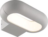 LOLA Wandlicht 1x5 w LED - IP54 mat zilver