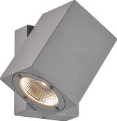 TOROX spot IP54 1x7w LED WW mat zilver