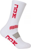 Padel sokken - NOX - Technisch - Wit/Rood
