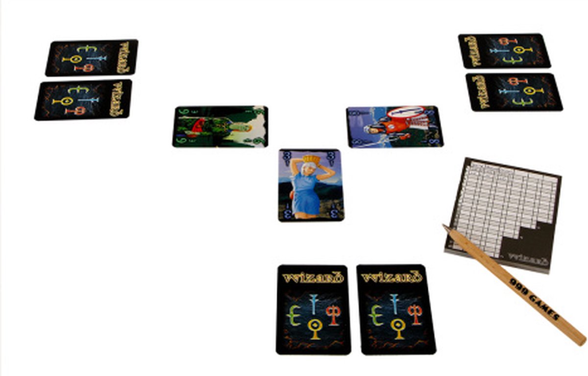 999 Games - Wizard - Kaartspel - Familiespel - Gezelschapsspel - Klein cadeautje — afbeelding 9