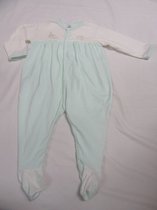 Petit Bateau - Pyjama - Katoen - creme /groen - 18 maand 81