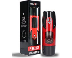 Pleazure Masturbator – Pocket Pussy – Seks Toys voor Mannen – Nep Vagina Mannen met Deepthroat & Pussy