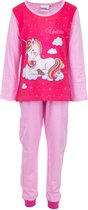 Meisjes Pyjama Unicorn - maat 110 - roze