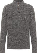 Mustang Emil trui cardigan grijs - maat L