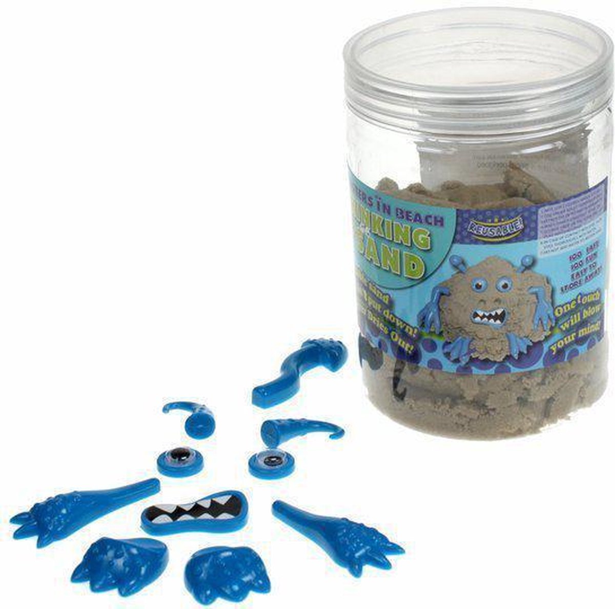 400 Gram Play Sand inclusief monstervormpjes