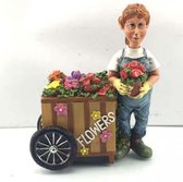 Beroepen beeldje bloemiste bloemenverkoopster Warren Stratford