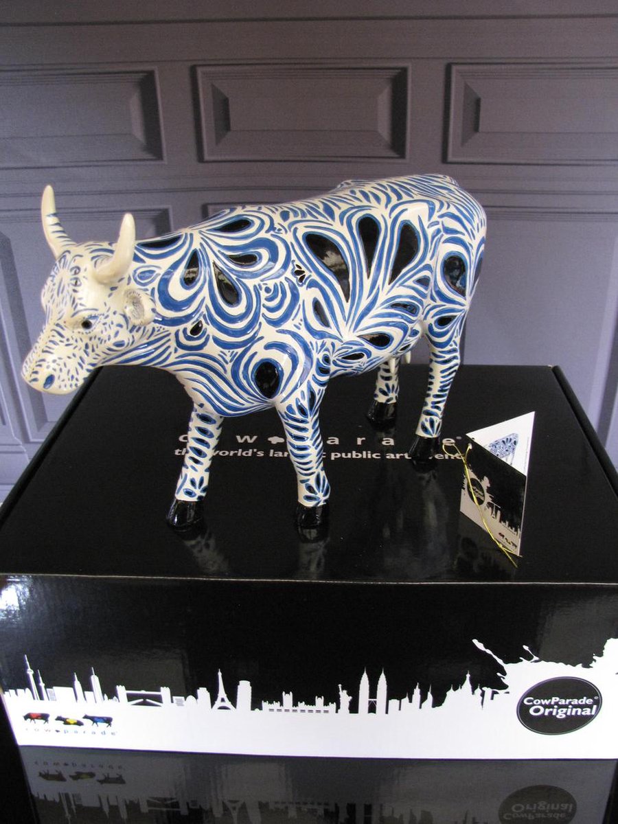CowParade - Cow Bella Large - Jan Heaton | bol