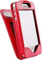 Sena WalletSkin iPhone 4 & 4S Lederen Sleeve Rood