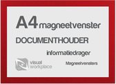 Magneetvensters A4 - Rood