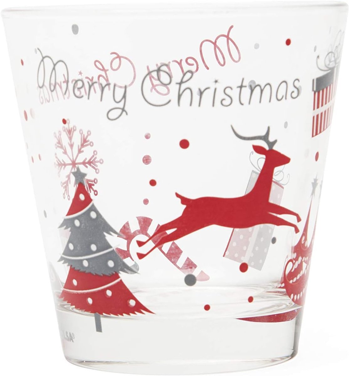 Kleurrijke Waterglazen Set van 6 voor Feestelijke Gelegenheden