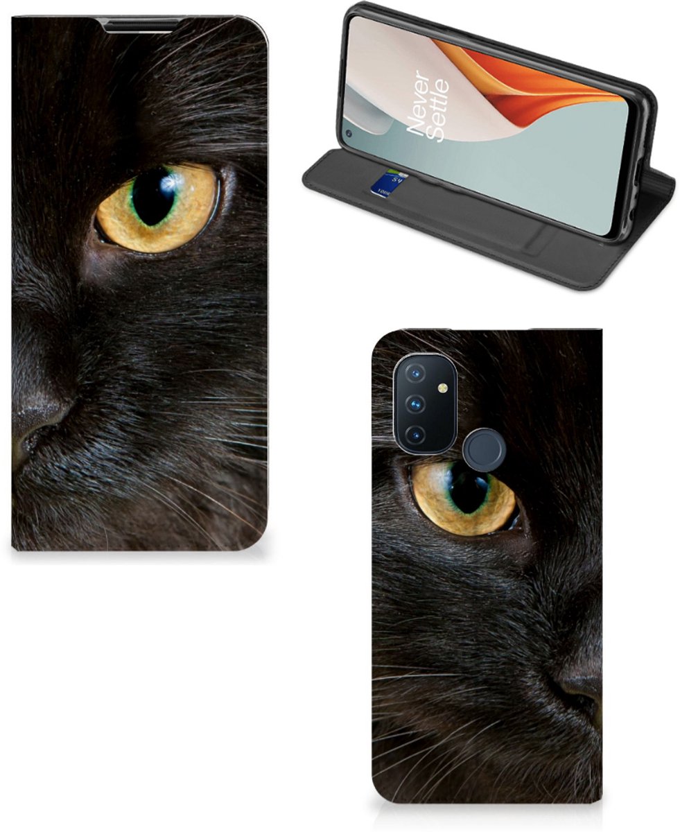 OnePlus Nord N100 Hoesje maken Zwarte Kat