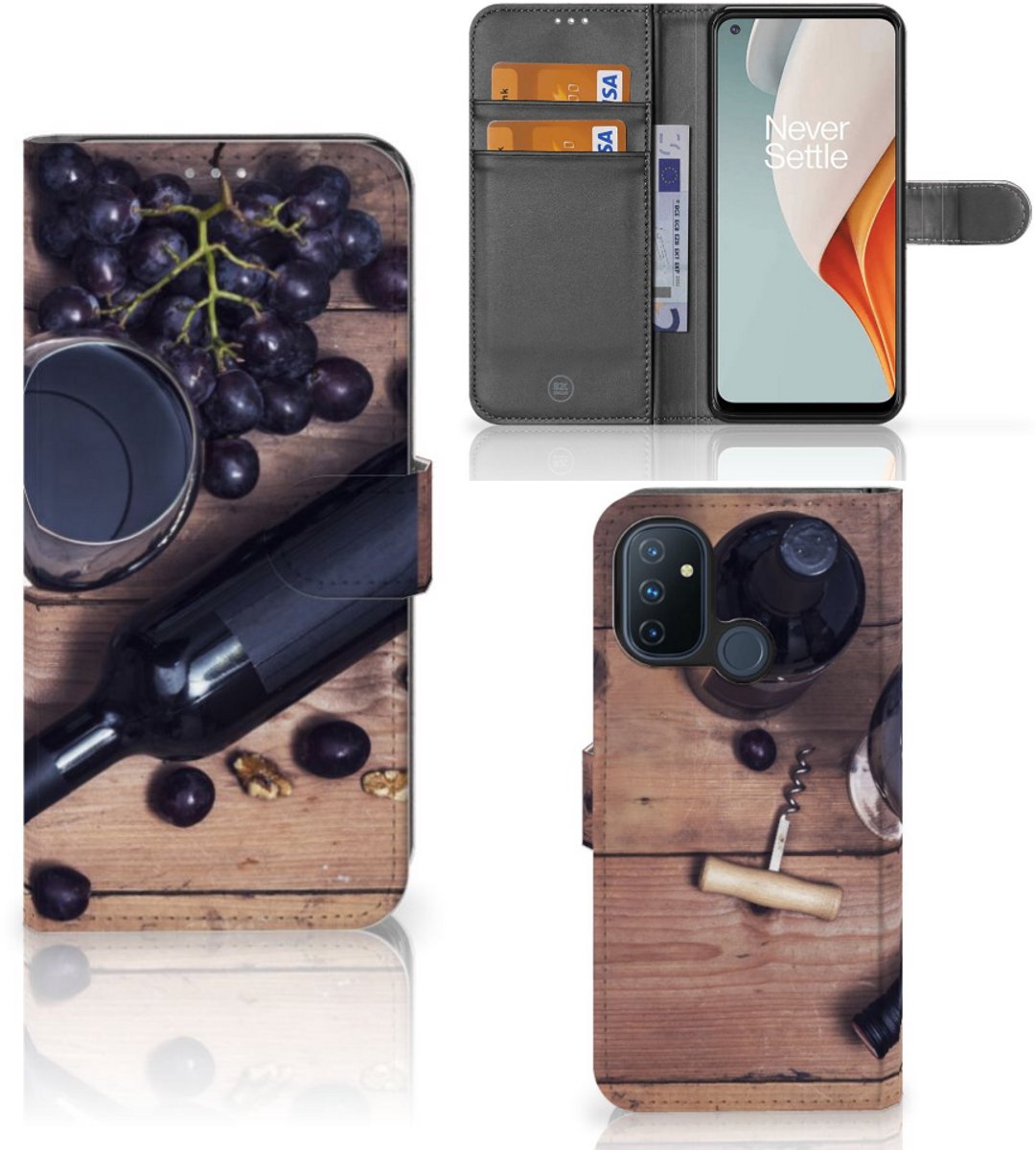 OnePlus Nord N100 Book Cover Wijn