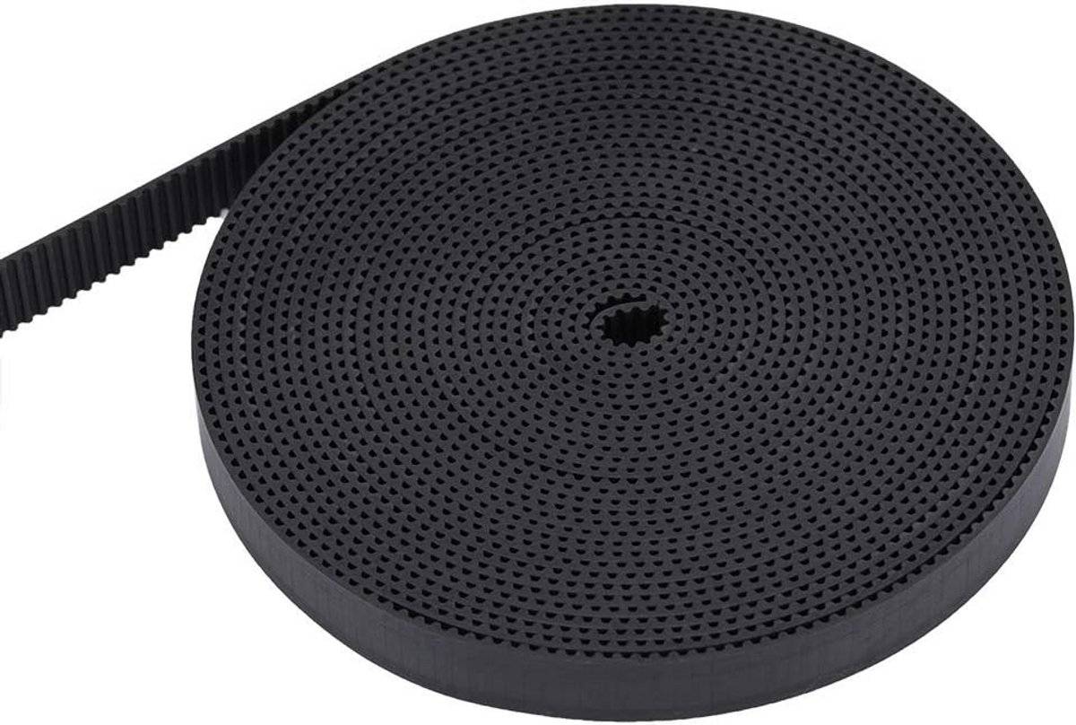 Tandriem 2GT 10 mm voor 3D-printers en diverse toepassingen - 5 m