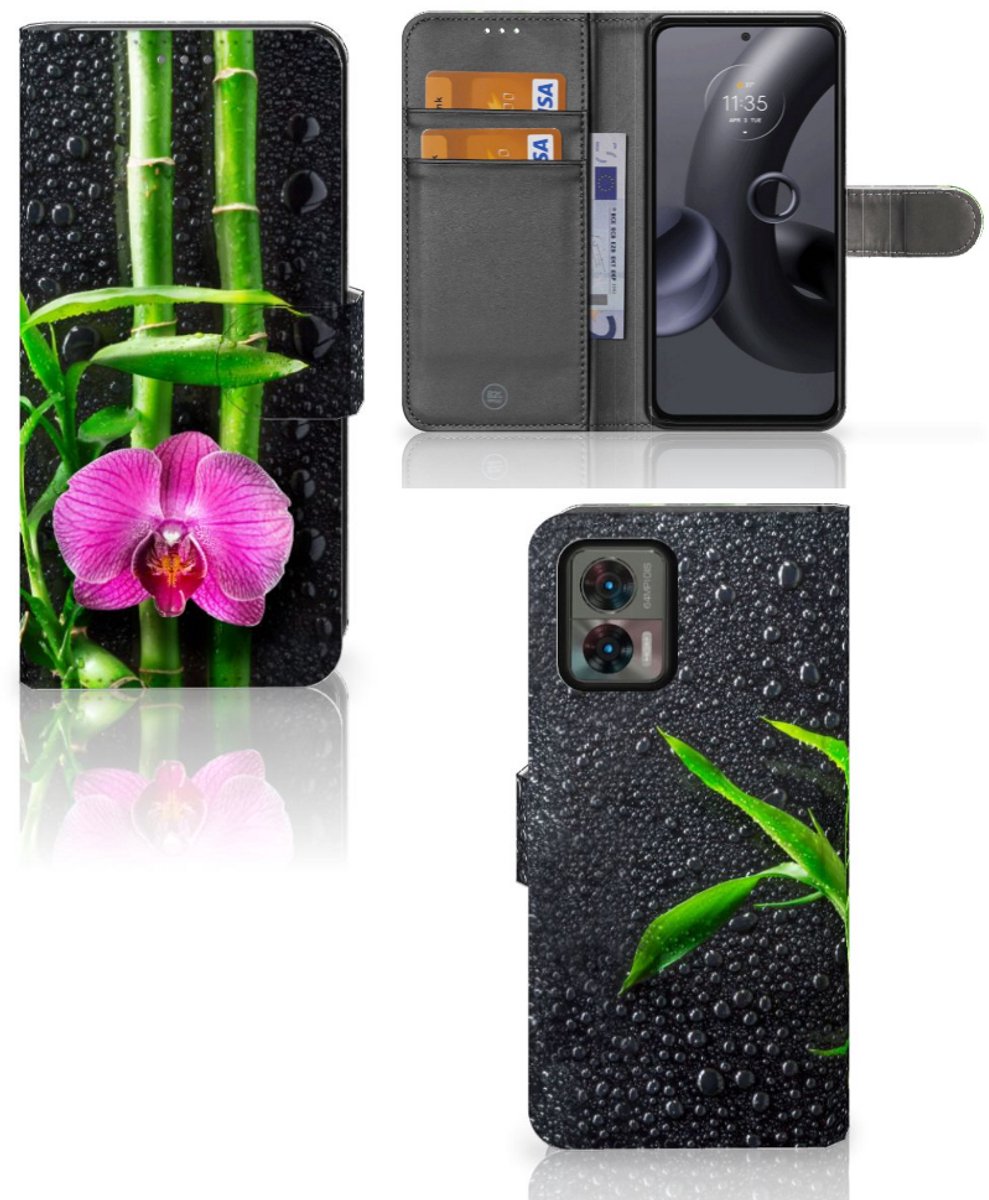 Motorola Edge 30 Neo Hoesje Orchidee