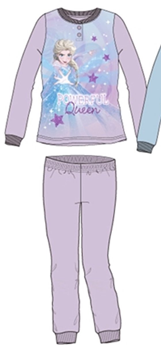 Disney Princess Frozen Lila Pyjama Katoen Maat 128
