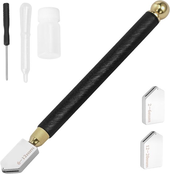 Snijtool Rond Glassnijder voor dik glas - Professionele snijtool voor tegels en ...
