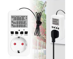Thermostaat met Sensor en Timer voor Kassen, Aquaria, Terraria en Reptielen