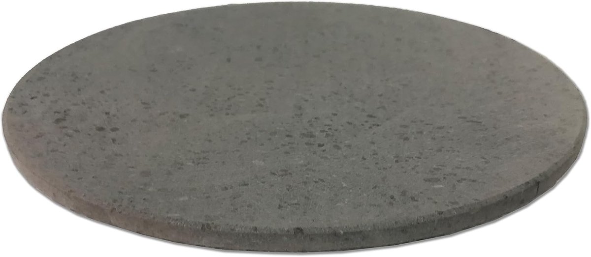 Ronde Lavasteen voor Pizza - 33 cm - Vuurvaste Ovenplaat met Anti-aanbak Eigenschappen