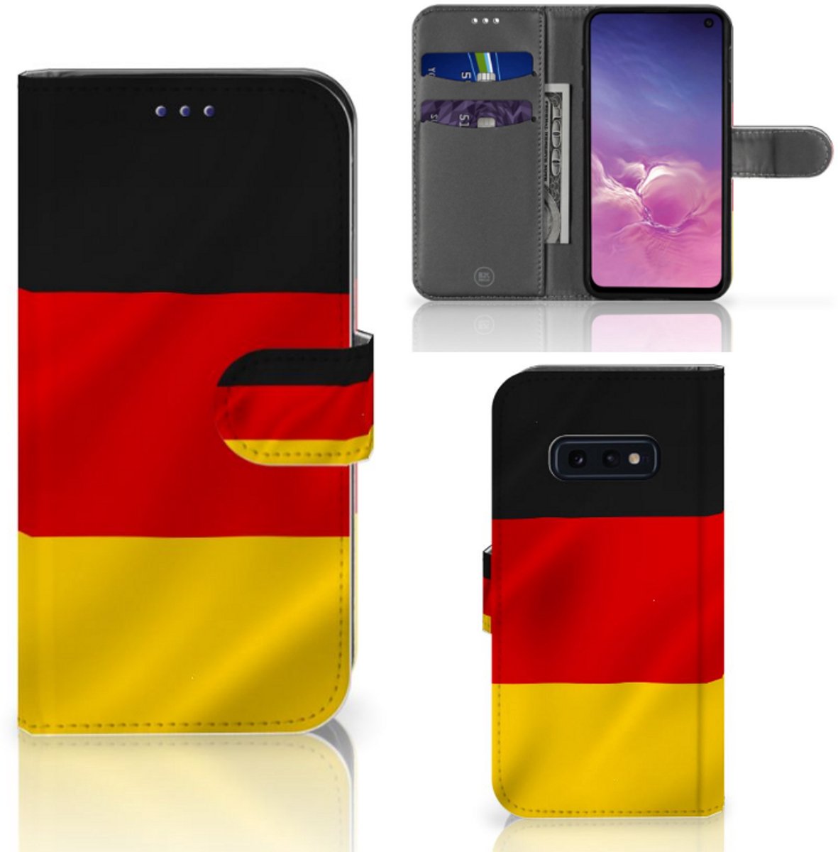 Samsung Galaxy S10e Bookstyle Case Duitsland