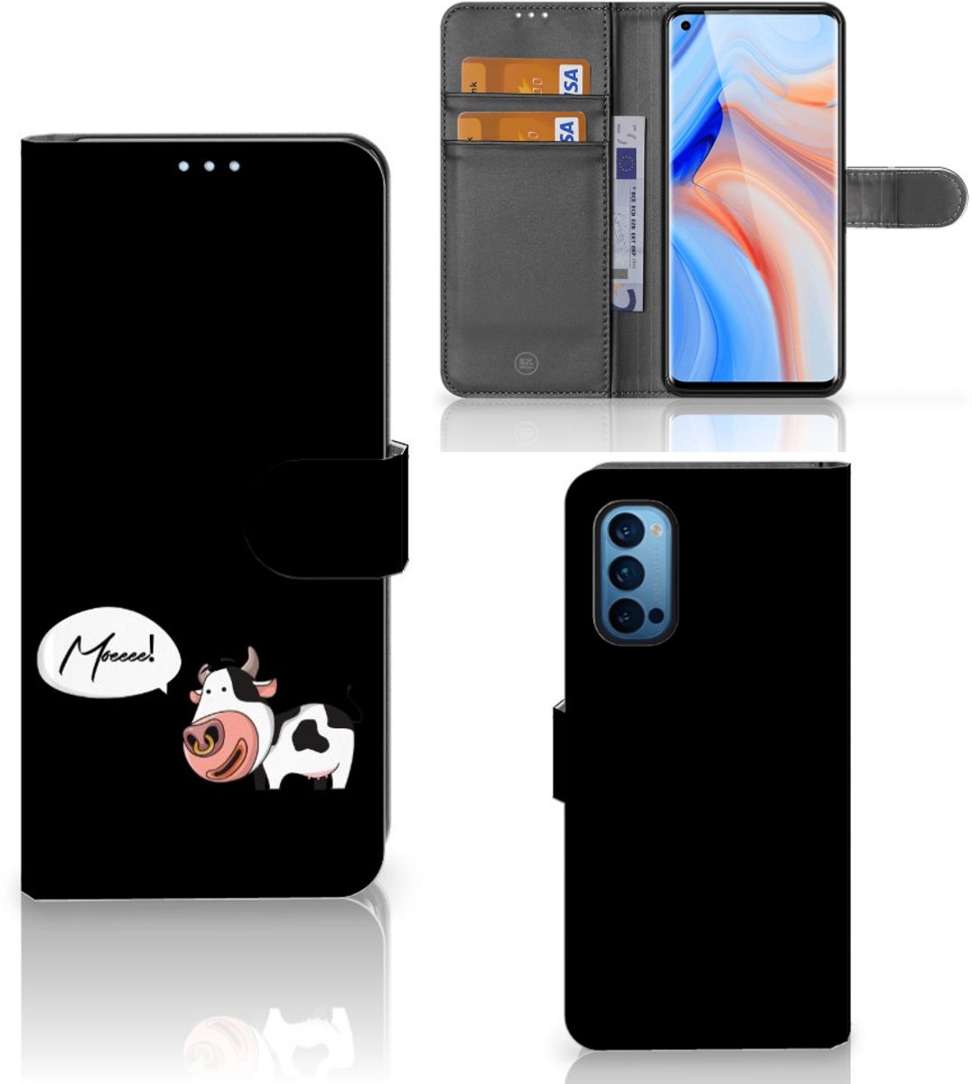 OPPO Reno 4 Pro 5G Leuk Hoesje Cow
