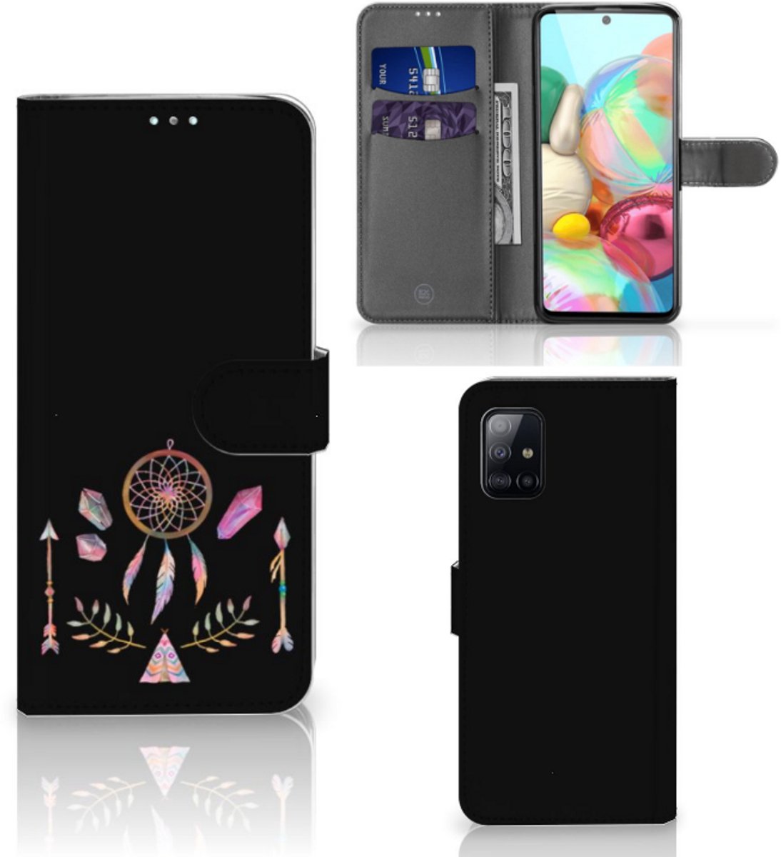 Samsung Galaxy A71 Leuk Hoesje Boho Dreamcatcher